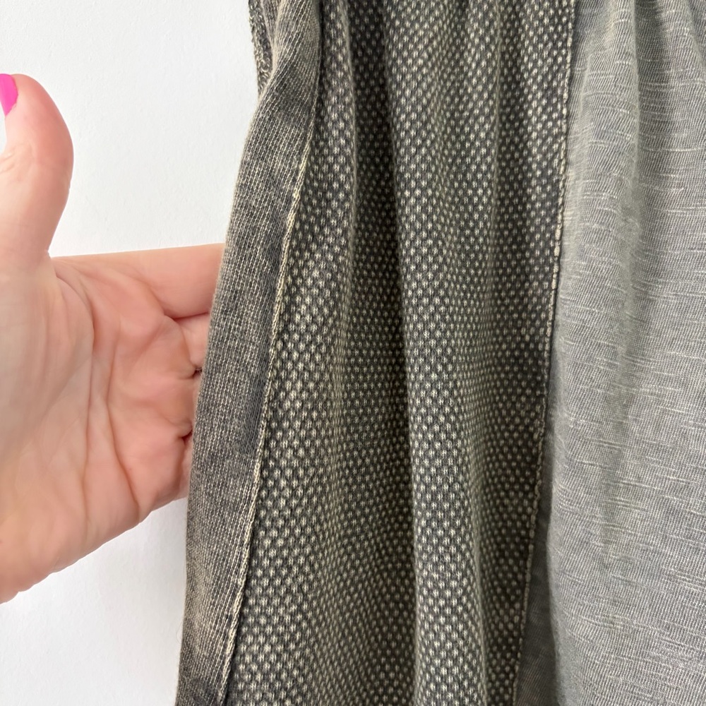 Young Threads Washed Olive Green Embroidered Wide… - image 4